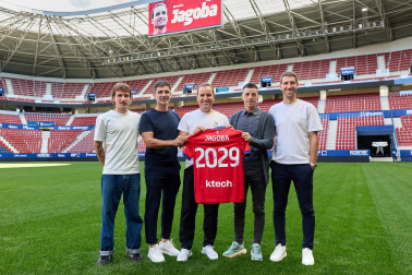 Presentación de Jagoba Arrasate como nuevo entrenador de Osasuna