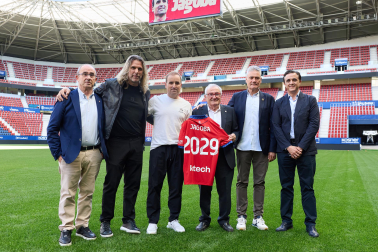 Presentación de Jagoba Arrasate como nuevo entrenador de Osasuna
