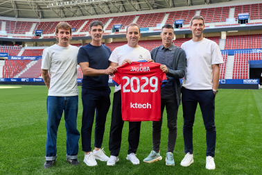 Presentación de Jagoba Arrasate como nuevo entrenador de Osasuna