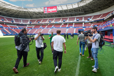 Presentación de Jagoba Arrasate como nuevo entrenador de Osasuna