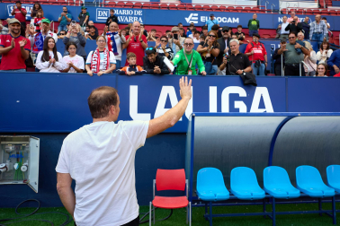 Presentación de Jagoba Arrasate como nuevo entrenador de Osasuna