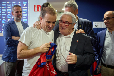 Presentación de Jagoba Arrasate como nuevo entrenador de Osasuna