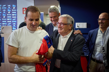 Presentación de Jagoba Arrasate como nuevo entrenador de Osasuna