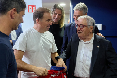 Presentación de Jagoba Arrasate como nuevo entrenador de Osasuna