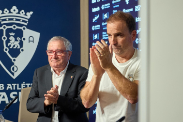 Presentación de Jagoba Arrasate como nuevo entrenador de Osasuna