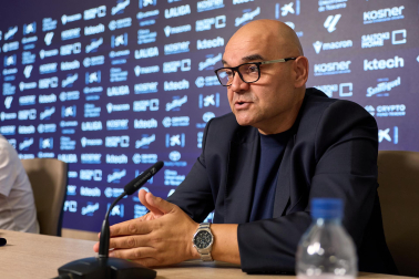 Presentación de Jagoba Arrasate como nuevo entrenador de Osasuna