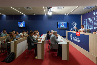 Presentación de Jagoba Arrasate como nuevo entrenador de Osasuna
