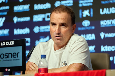 Presentación de Jagoba Arrasate como nuevo entrenador de Osasuna