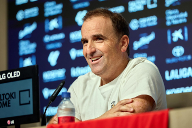Presentación de Jagoba Arrasate como nuevo entrenador de Osasuna