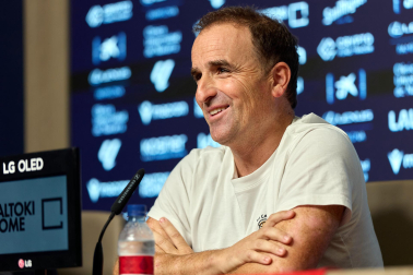 Presentación de Jagoba Arrasate como nuevo entrenador de Osasuna