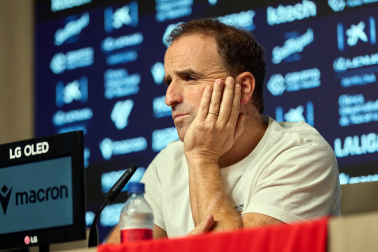 Presentación de Jagoba Arrasate como nuevo entrenador de Osasuna