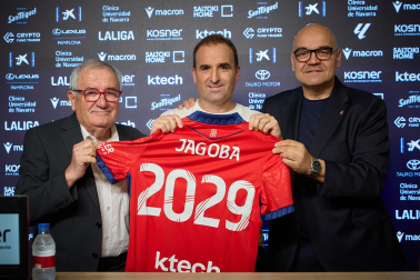 Presentación de Jagoba Arrasate como nuevo entrenador de Osasuna