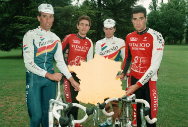 Chente García, David García, José Luis Arrieta y Pruden Induráin.