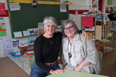 Maite Eyherart (izda.) y Anabel Elizondo Ainciburu