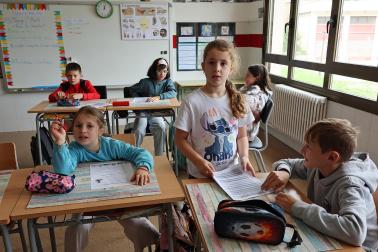 Colegio público de Infantil y Primaria 'Luzaide', proyecto educativo transfronterizo con la localidad francesa de Arnegi