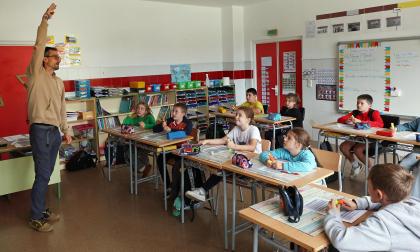 Colegio público de Infantil y Primaria 'Luzaide', proyecto educativo transfronterizo con la localidad francesa de Arnegi