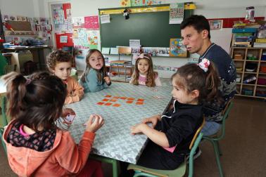 Colegio público de Infantil y Primaria 'Luzaide', proyecto educativo transfronterizo con la localidad francesa de Arnegi