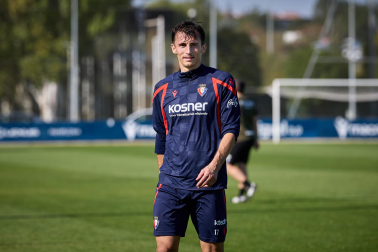 Fotos del primer entrenamiento de Jagoba Arrasate este miércoles en Tajonar