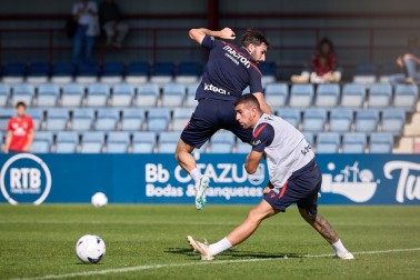 Fotos del primer entrenamiento de Jagoba Arrasate este miércoles en Tajonar