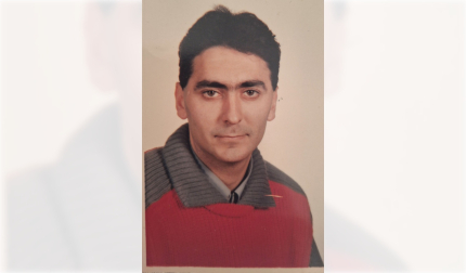 Koldo Fernández, en su primer día de trabajo, con 24 años