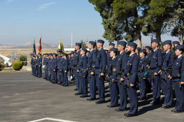 Celebración del 75 aniversario de la apertura del Polígono de Tiro de las Bardenas Reales con desfiles y exhibiciones del Ejército del Aire