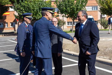 Celebración del 75 aniversario de la apertura del Polígono de Tiro de las Bardenas Reales con desfiles y exhibiciones del Ejército del Aire