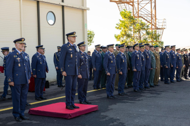 Celebración del 75 aniversario de la apertura del Polígono de Tiro de las Bardenas Reales con desfiles y exhibiciones del Ejército del Aire