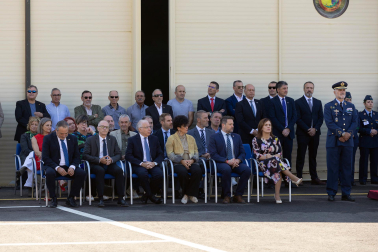 Celebración del 75 aniversario de la apertura del Polígono de Tiro de las Bardenas Reales con desfiles y exhibiciones del Ejército del Aire