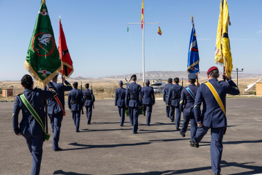 Celebración del 75 aniversario de la apertura del Polígono de Tiro de las Bardenas Reales con desfiles y exhibiciones del Ejército del Aire