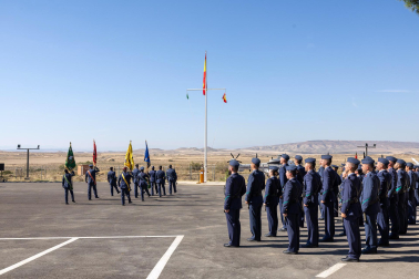 Celebración del 75 aniversario de la apertura del Polígono de Tiro de las Bardenas Reales con desfiles y exhibiciones del Ejército del Aire