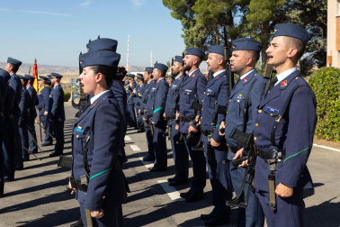 Celebración del 75 aniversario de la apertura del Polígono de Tiro de las Bardenas Reales con desfiles y exhibiciones del Ejército del Aire