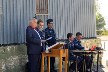 Celebración del 75 aniversario de la apertura del Polígono de Tiro de las Bardenas Reales con desfiles y exhibiciones del Ejército del Aire