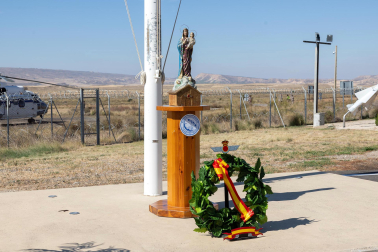 Celebración del 75 aniversario de la apertura del Polígono de Tiro de las Bardenas Reales con desfiles y exhibiciones del Ejército del Aire