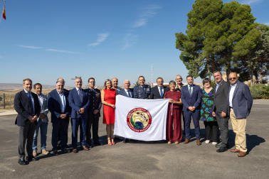 Celebración del 75 aniversario de la apertura del Polígono de Tiro de las Bardenas Reales con desfiles y exhibiciones del Ejército del Aire