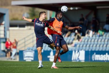 entrenamiento osasuna