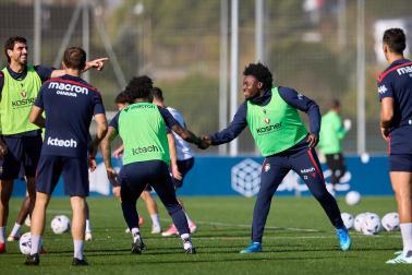 entrenamiento osasuna