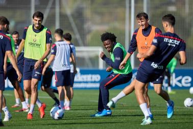 entrenamiento osasuna