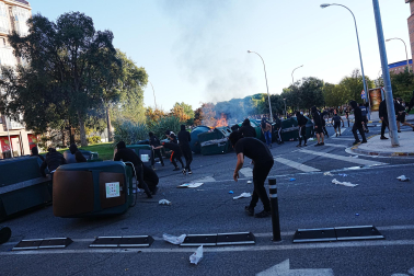 Fotos de los incidentes en Yamaguchi por la presencia de Vito Quiles en Pamplona