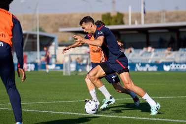 Fotos del entrenamiento de Osasuna de este 16 de octubre