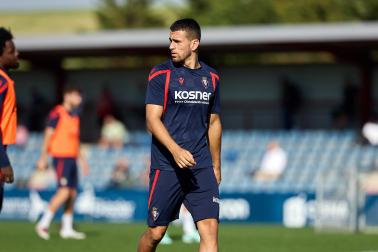 Fotos del entrenamiento de Osasuna de este 16 de octubre