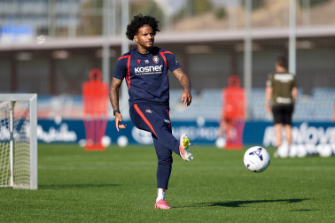Fotos del entrenamiento de Osasuna de este 16 de octubre