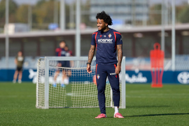 Fotos del entrenamiento de Osasuna de este 16 de octubre