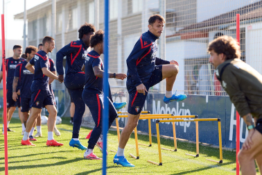 Fotos del entrenamiento de Osasuna de este 16 de octubre