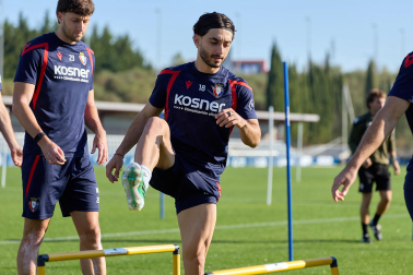 Fotos del entrenamiento de Osasuna de este 16 de octubre