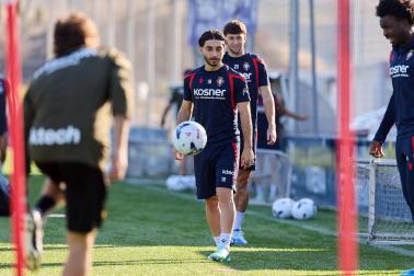 Fotos del entrenamiento de Osasuna de este 16 de octubre