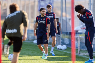 Fotos del entrenamiento de Osasuna de este 16 de octubre