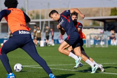 Fotos del entrenamiento de Osasuna de este 16 de octubre