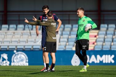 Fotos del entrenamiento de Osasuna de este 16 de octubre