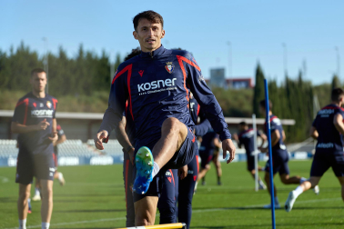 Fotos del entrenamiento de Osasuna de este 16 de octubre