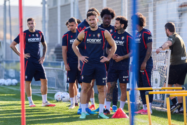 Fotos del entrenamiento de Osasuna de este 16 de octubre